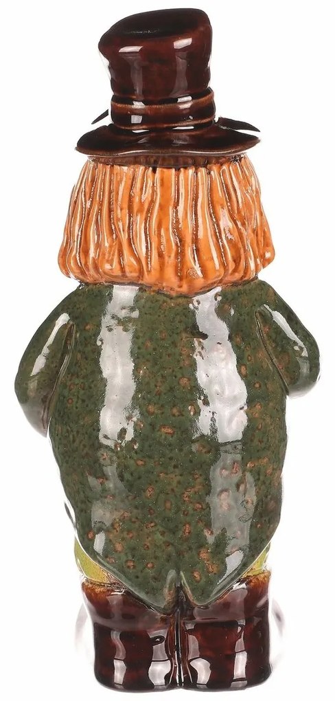 Decorațiuni de grădină Vodník stând, ceramică, 9 x9 x 24 cm, 24 cm