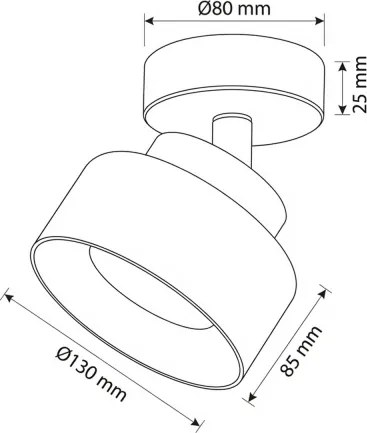 Brilagi - LED RGB spot reglabil AURA LUX 1xGX53/14W/230V Wi-Fi Tuya negru/auriu