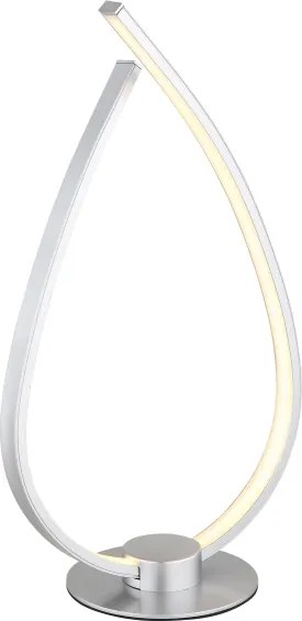Globo 58492S - Lampă de birou LED TRINA, 6W, 230V, argintie