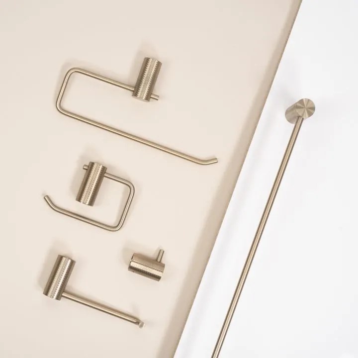 Cuier de baie 9703 Prism auriu periat