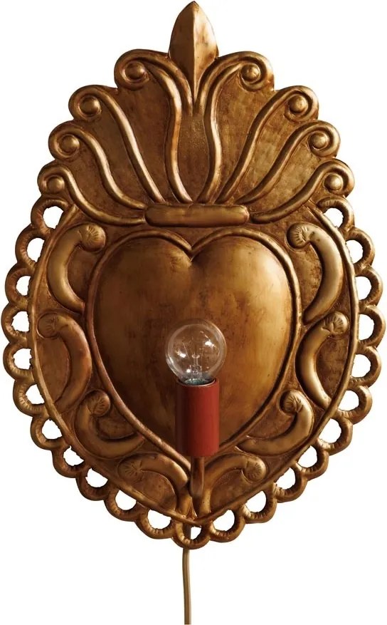 Aplica de perete, din metal, Ex-voto