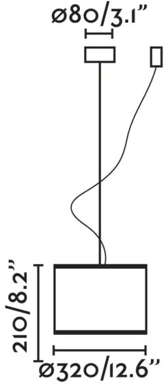 Lustră pe cablu MAMBO 1xE27/15W/230V ratan/neagră FARO 64314-48