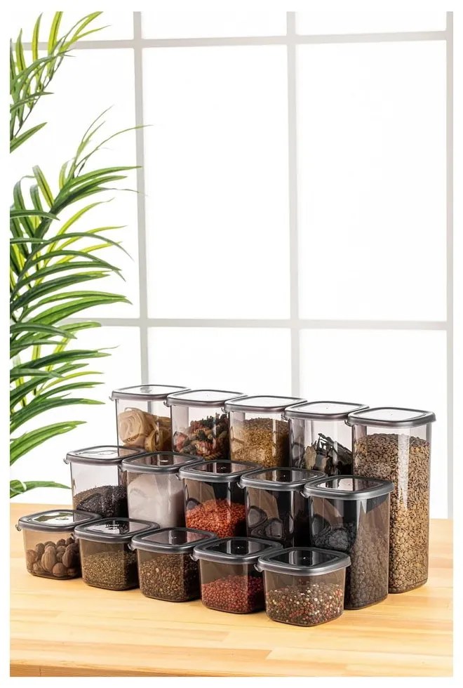 Recipiente 15 buc. pentru alimente Fresco – Hermia