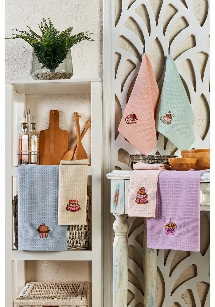 Prosoape de vase 6 buc. din bumbac 40x60 cm Cake – Foutastic