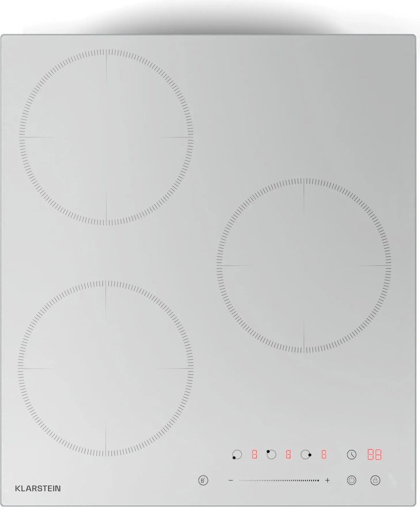 Klarstein Delicatessa Plită cu inducție, 45 cm, 6600 W, 3 plite