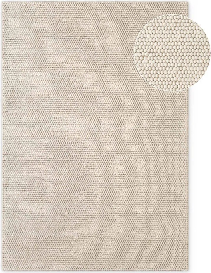 Covor crem țesut manual din lână 200x300 cm Richmond Diana – Ted Baker