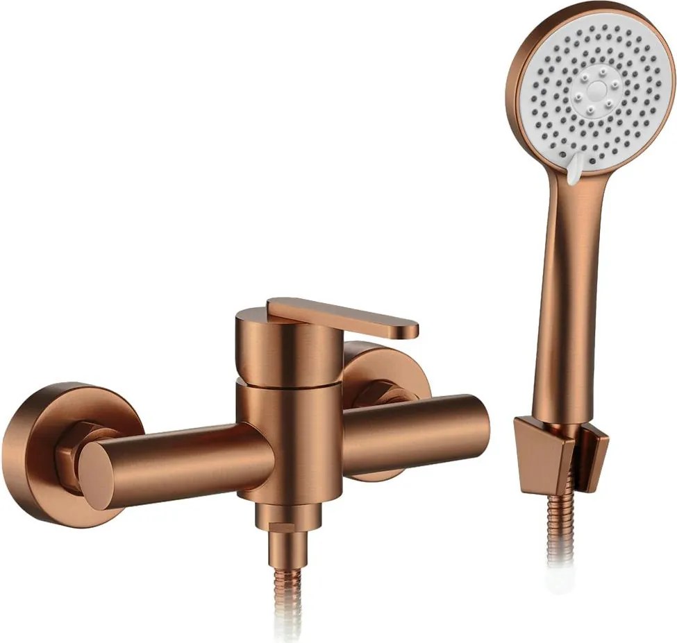 Baterie de dus REA Ontario cupru periat