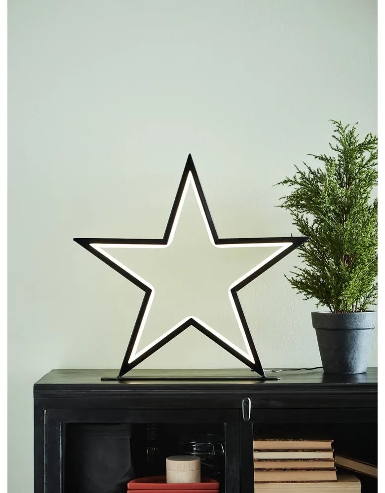 Decorațiune luminoasă de Crăciun neagră Vega – Markslöjd