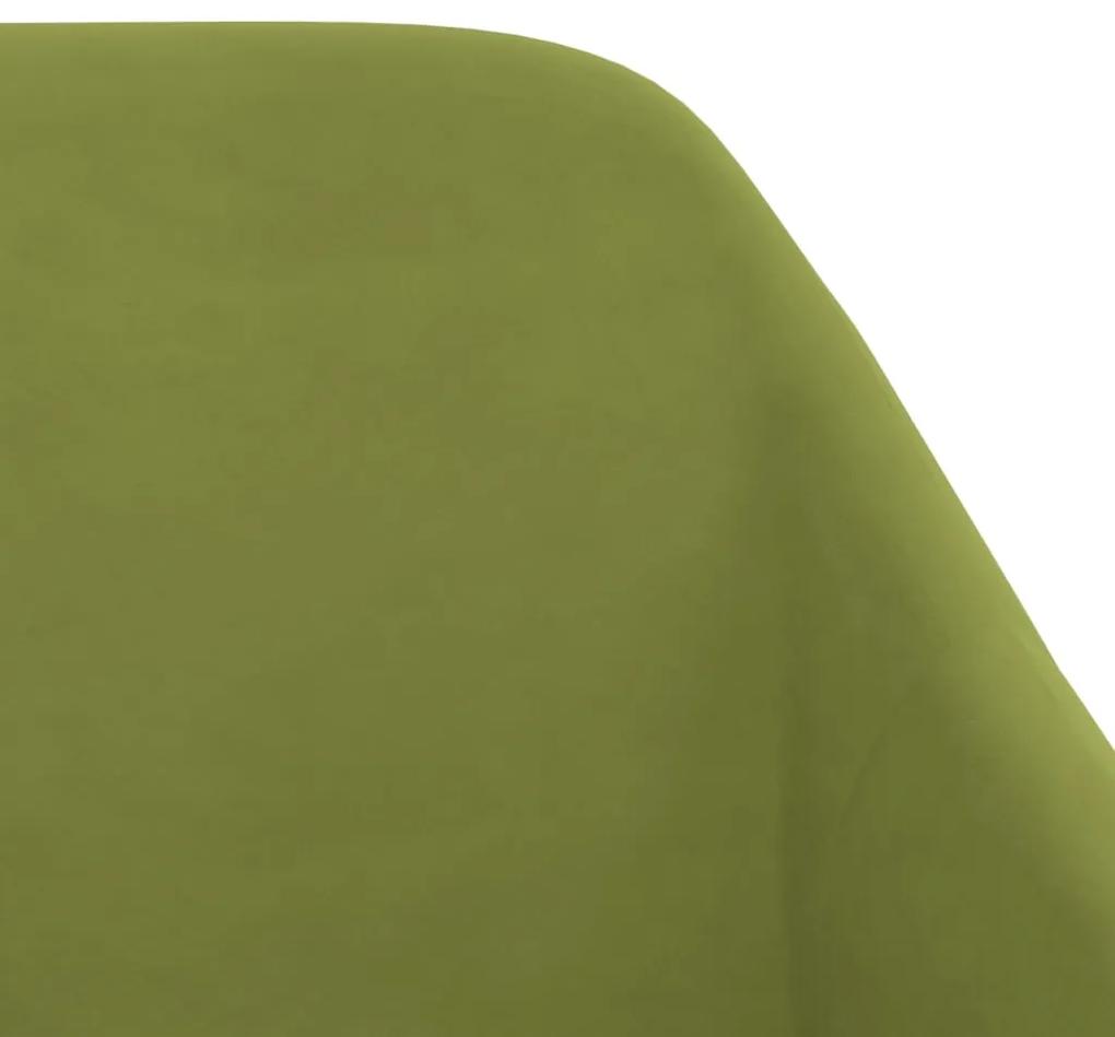 Scaun de bucatarie pivotant, verde deschis, catifea 1, Lysegronn