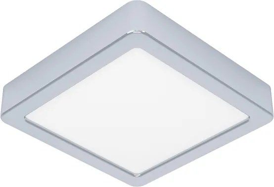 Eglo 901765 - Plafonieră LED pentru baie FUEVA, 7W/230V, 15x15 cm, IP44, crom