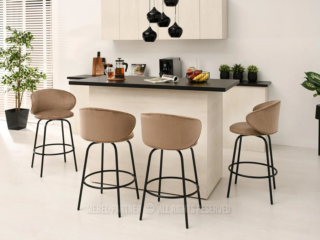 Scaun Jared (bej + auriu). Promo -17%. 1110703