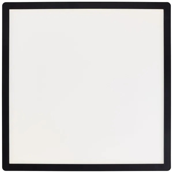 Brilliant - Plafonieră LED MILTON LED/24W/230V 42x42 cm neagră