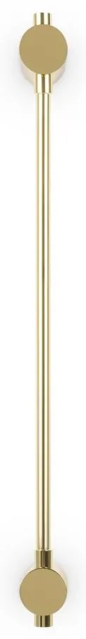 Aplica de perete LED design liniar Rotta auriu 63,5cm