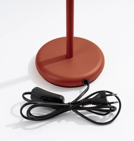 Lampă de masă Sollux SL.1643 KARBON 1xGU10/10W/230V roșu