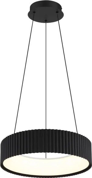 Globo 15924S - Candelabru LED suspendat pe cablu KEMP LED/45W/230V, Ø 46 cm, negru