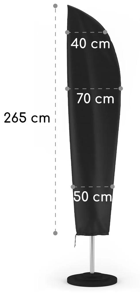 Shield Cantilever, capac de protecție pentru parasolarele suspendate, Ø 200 - 400 cm, rezistent la UV