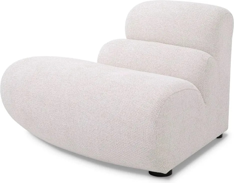 Modul colt exterior, Canapea modulara design LUX Lindau, off-white