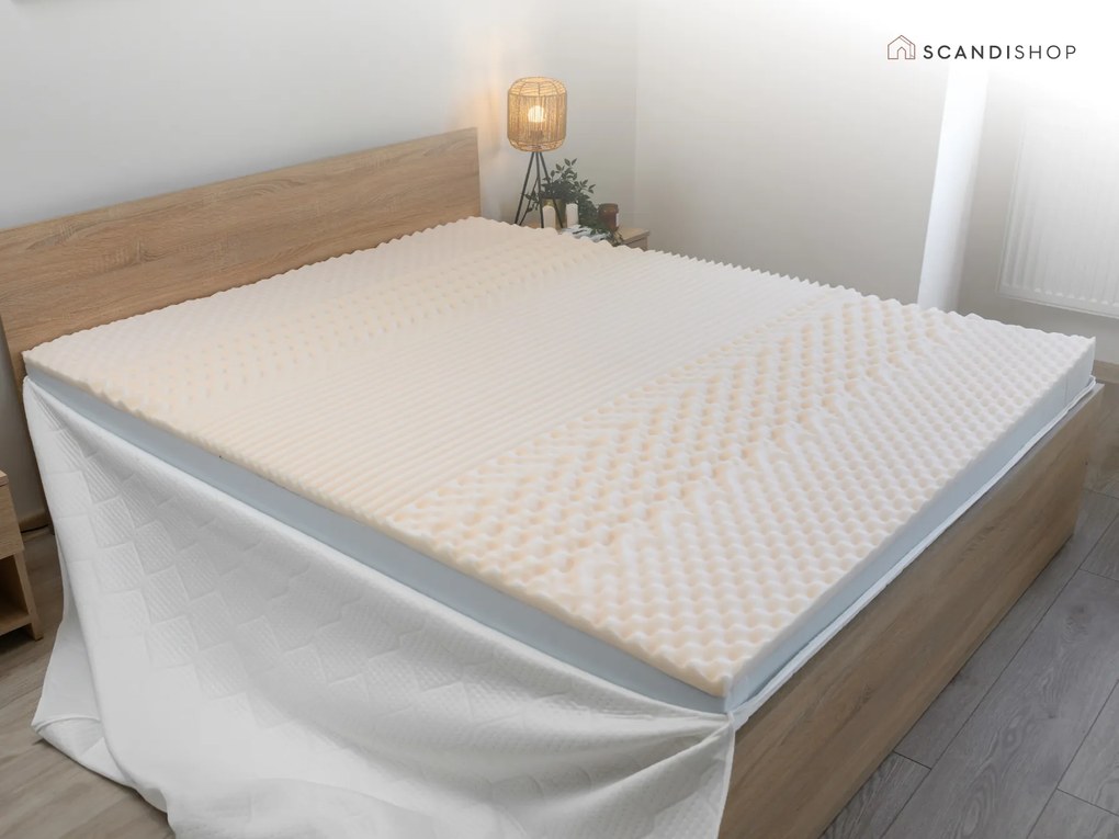 Saltea cu arcuri impachetate individual si fibra de cosos COCO MAXI 20 cm 120x200 cm Protectie saltea: Incluzine protectia de saltea