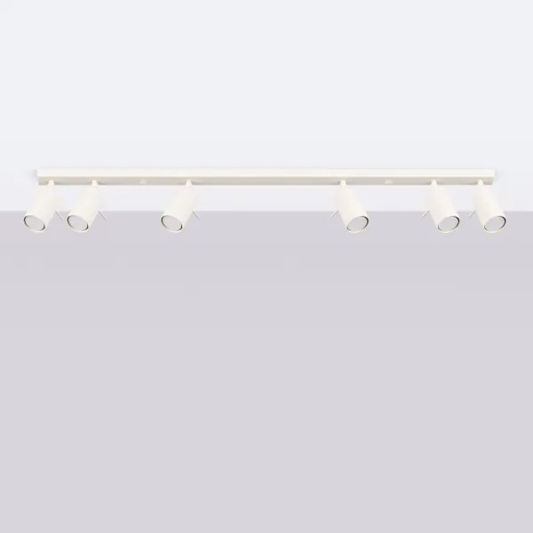 Spot Sollux SL.1499 RING 6xGU10/10W/230V crem