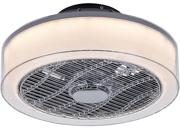 Plafonieră LED dimabilă Rabalux cu ventilator LED/30W/230V + telecomandă