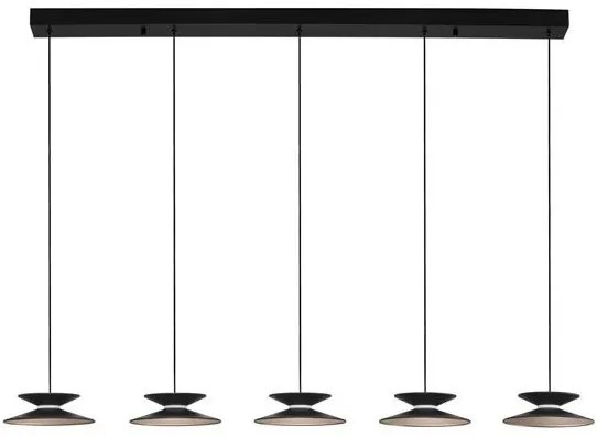 Lustra cu 5 pendule LED design modern Morfi