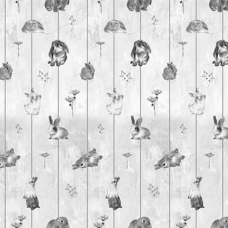 Tapet Gray bunnies, VLAdiLA