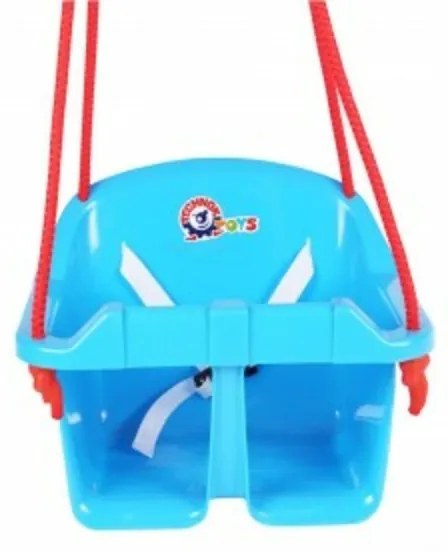 Leagăn Baby plastic albastru capacitate de incarcare 20kg 36x30x29cm 24m+
