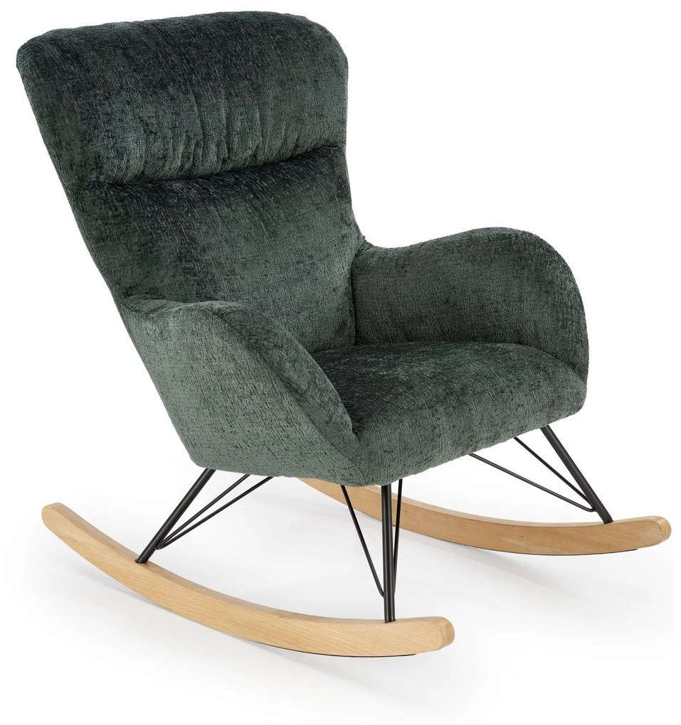 Fotoliu balansoar Caster (verde închis). 1092511