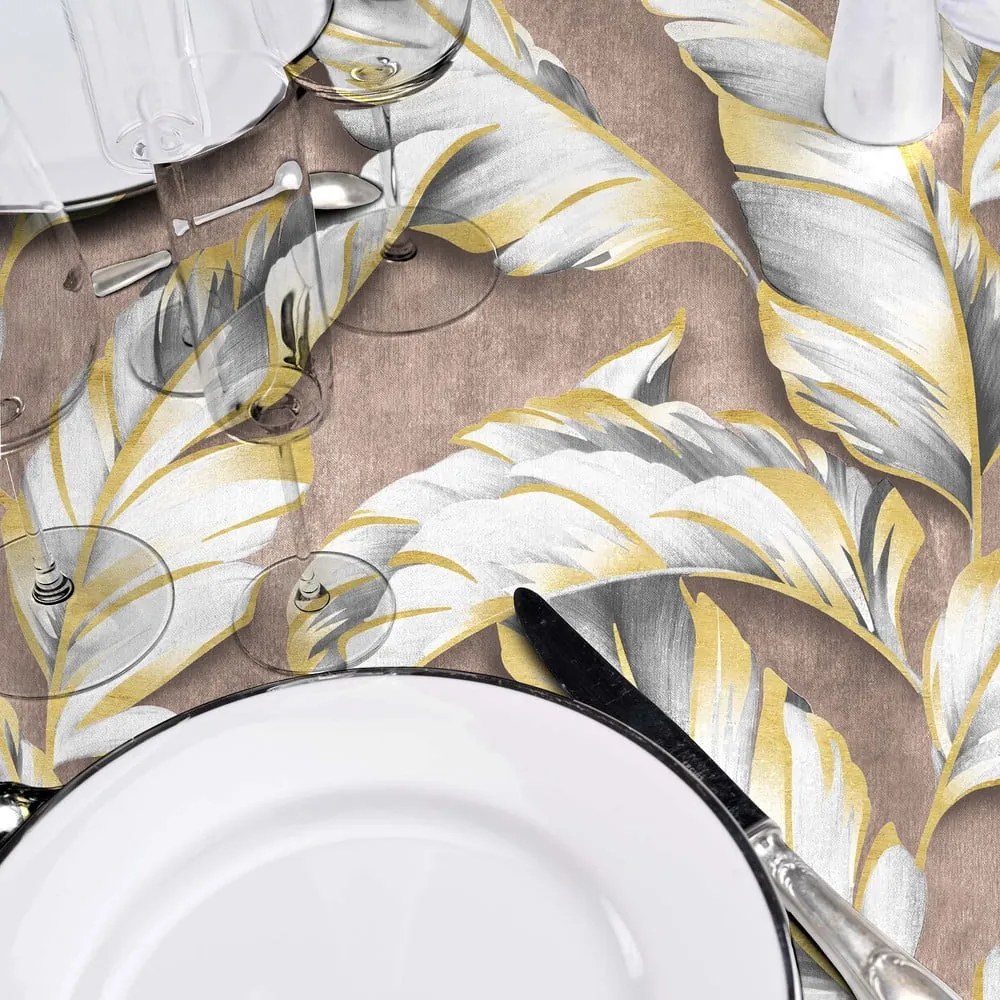 Față de masă lavabilă ø 160 cm Ebany – douceur d'intérieur