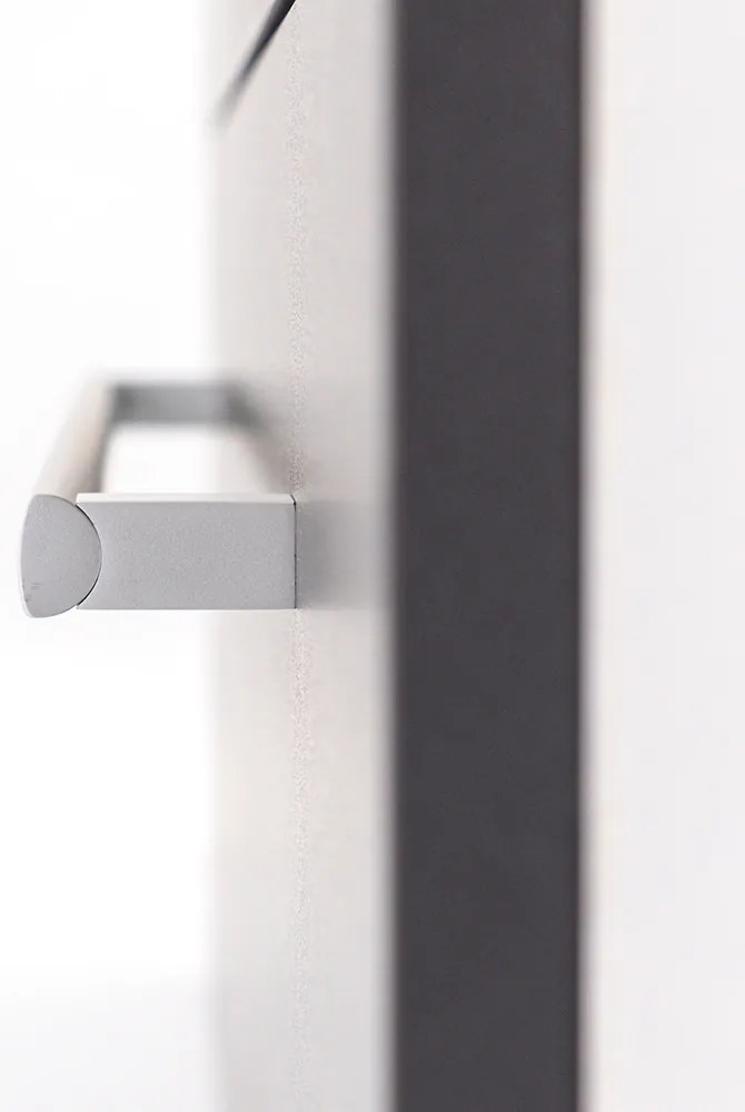 Mobilier complet de baie Vario Clam 100 alb-antracit