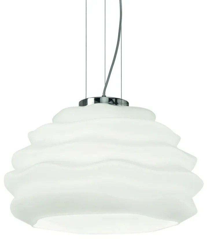 Lustra/ Pendul modern diametru 39cm, KARMA SP1 SMALL BIANCO 132389