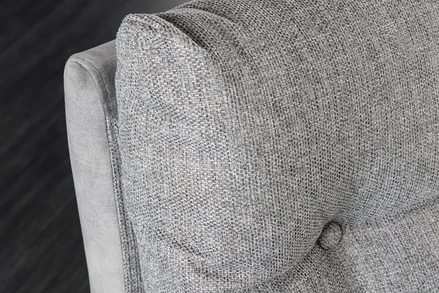 Bancheta moderna BIG GEORGE 160cm gri