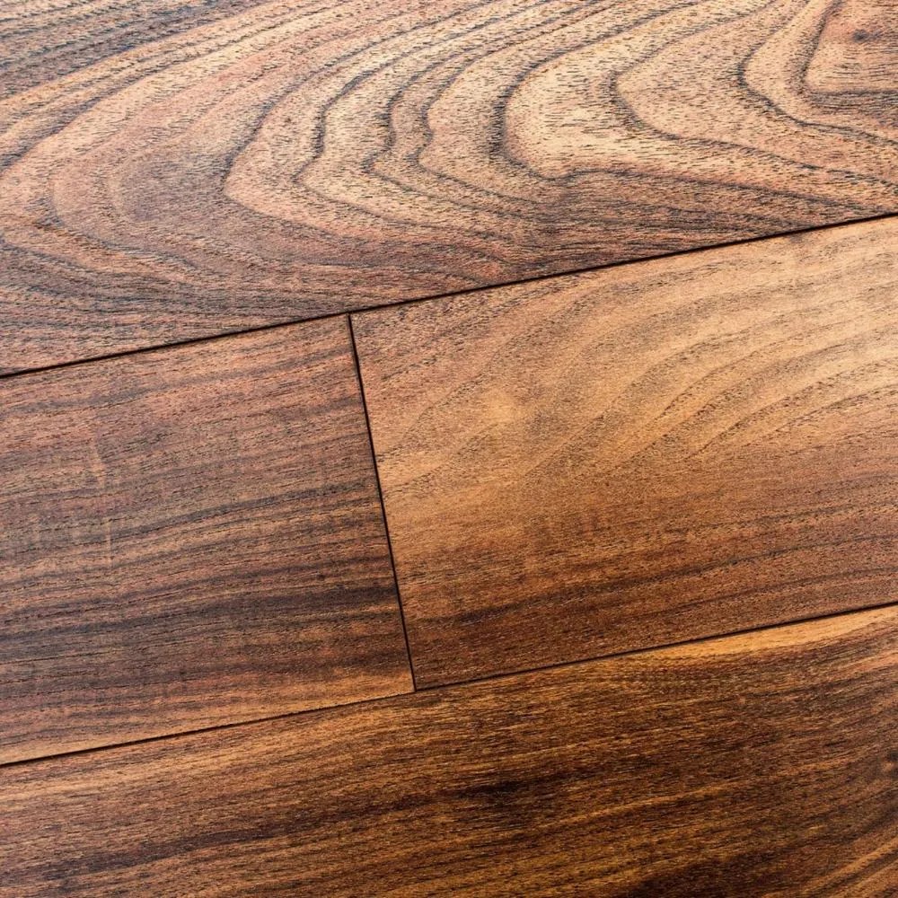 W-STEP pardoseală laminată, imitatie nuc, 1220x200x8 mm, AC4