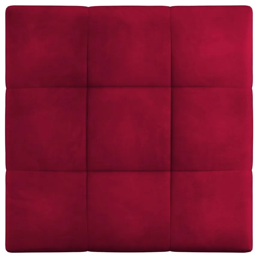 Modul pentru canapea roșu cu tapițerie din catifea Rome Velvet - Cosmopolitan Design