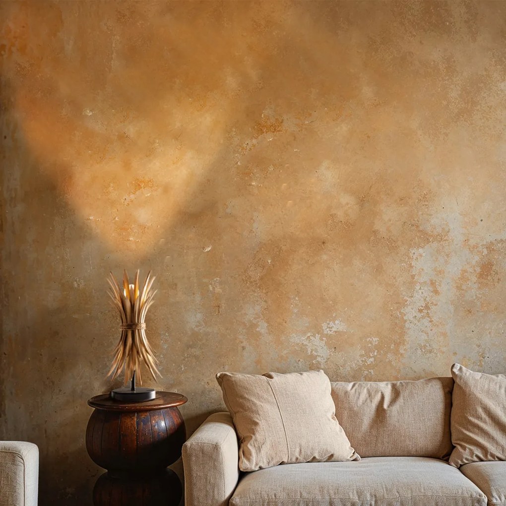 Lampă de masă Art Deco aurie - Wesley