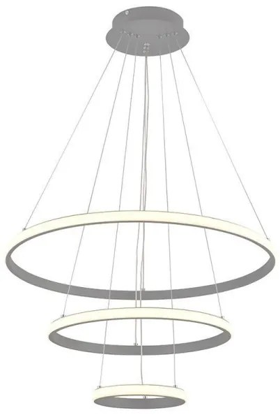 Lustră LED dimabilă pe cablu LED/90W/230V 3000-6500K + telecomandă