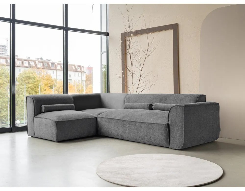 Colțar gri (cu colț pe partea stângă ) Flex Felix – Miuform