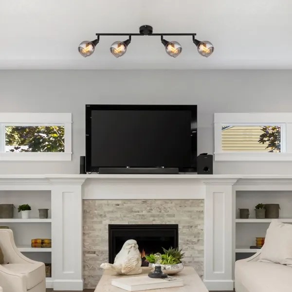 Spot Globo 57904-4 GLYPTAR 4xE14/40W/230V