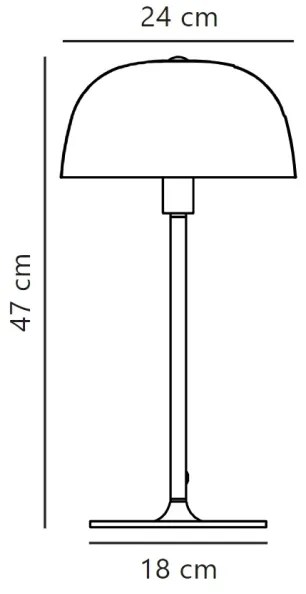 Lampă de masă Nordlux CERA 1xE14/40W/230V auriu