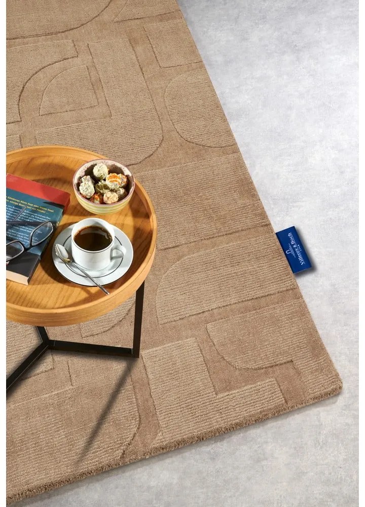 Covor bej țesut manual din lână 160x230 cm Alexis – Villeroy&amp;Boch