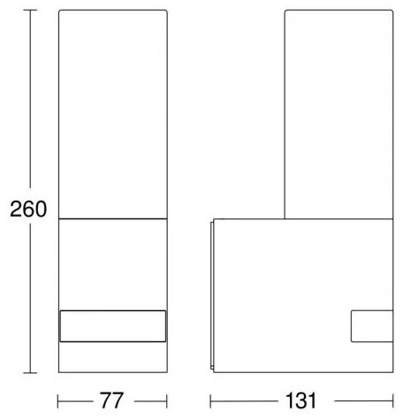 Steinel 065287 - LED Lampă exterior cu senzor L 605 LED/9,5W/230V IP44