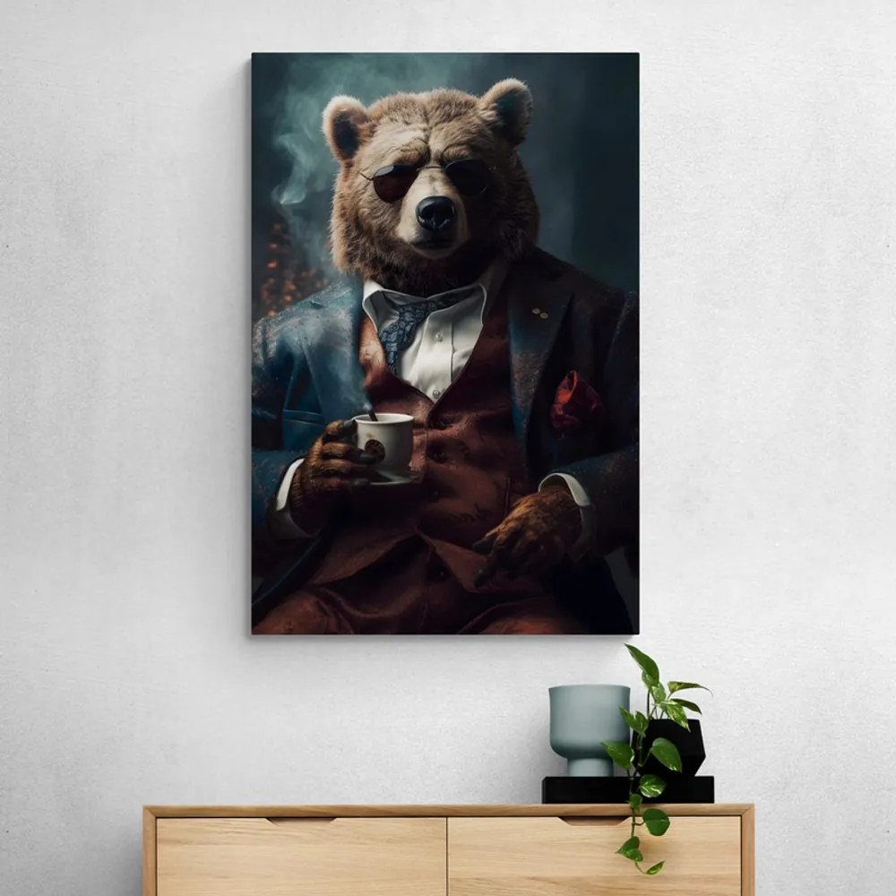 Tablou rață gangster animală