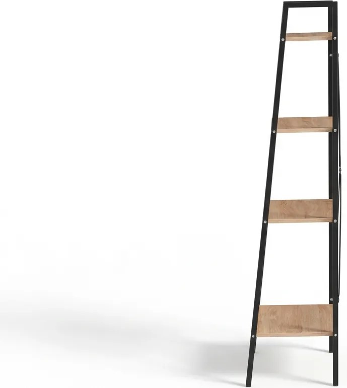 Biblioteca TAYLOR SONOMA 4 polite 147x60 cm, stejar sonoma