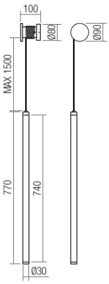 Redo 01-3363 SWING - Aplica de perete LED, 16W, 230V, dimmabilă, 3000/4000K, CRI 90, albă
