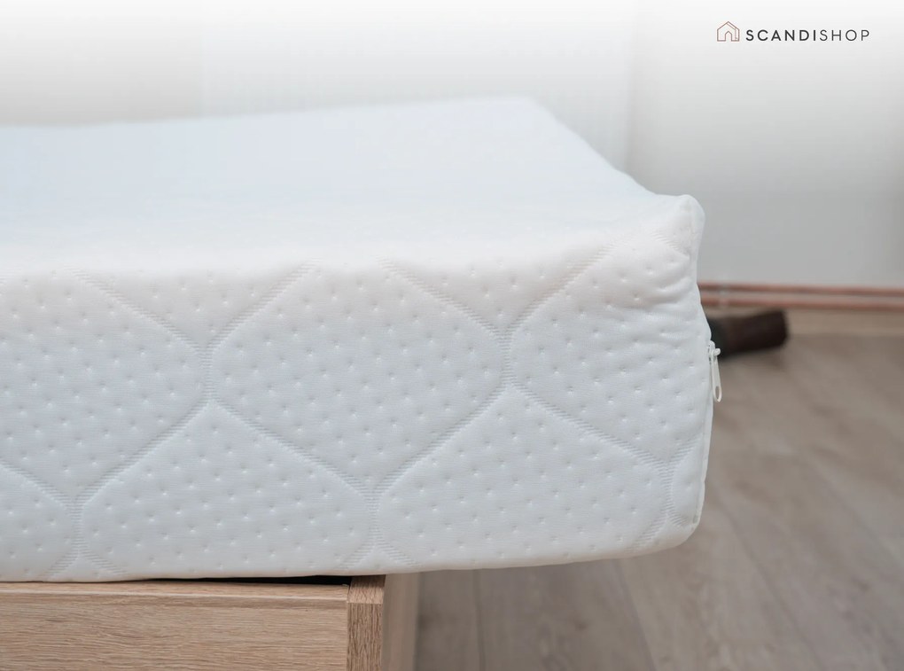 Saltea cu arcuri impachetate individual si fibra de cosos COCO MAXI 20 cm 160x200 cm Protectie saltea: Incluzine protectia de saltea