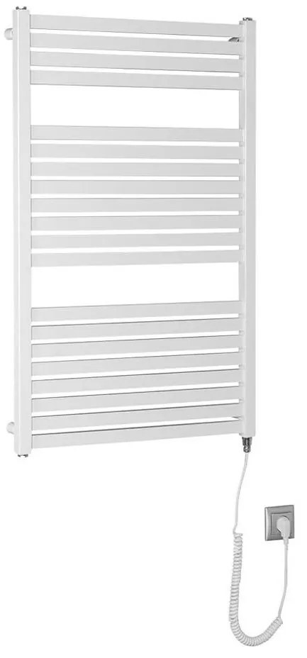 Radiator portprosop electric pentru baie Aqualine TONDI-E 400W/230V 97 cm alb