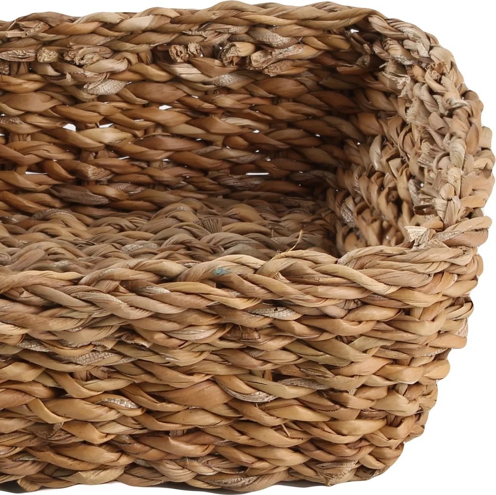 Coș de depozitare Toro Seagrass, 29 x 23 x 8 cm