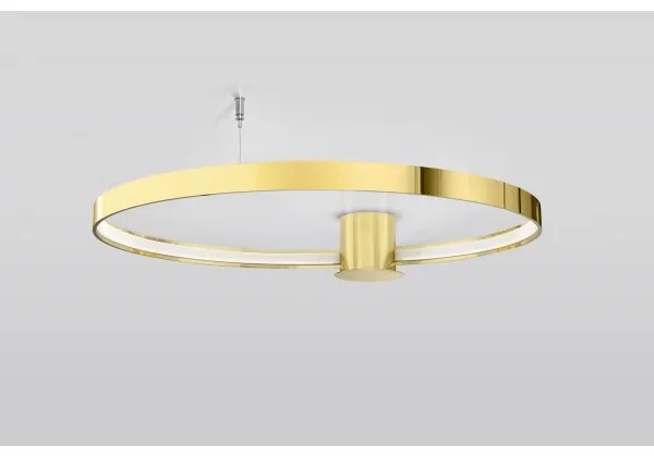 Plafonieră LED RIO LED/50W/230V CRI90 3000K d. 78 cm auriu Thoro TH.252