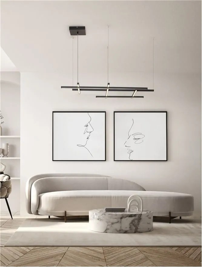 Lustra LED moderna design geometric PACE