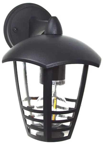 Aplică perete exterior MALIA 1xE27/10W/230V IP44